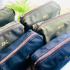 Blue and Grey Toiletry Bag