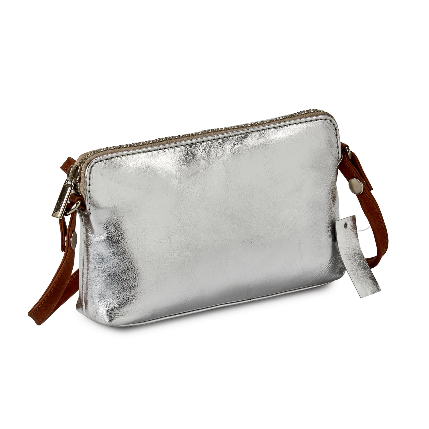 HYDESTYLE Metallic Magpie NEL Clutch Bag #LB87 Silver