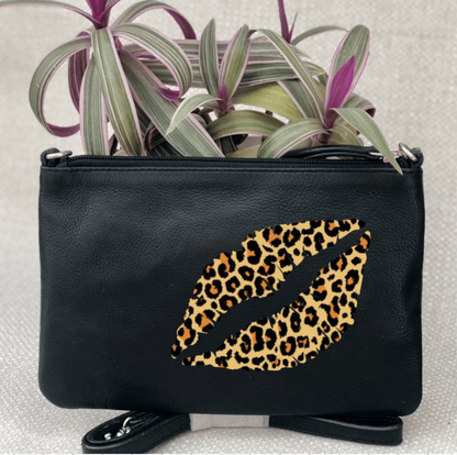 GIAQUINTO LEOPARD CLUTCH BAG GIAQUINTO LEOPARD CLUTCH BAG