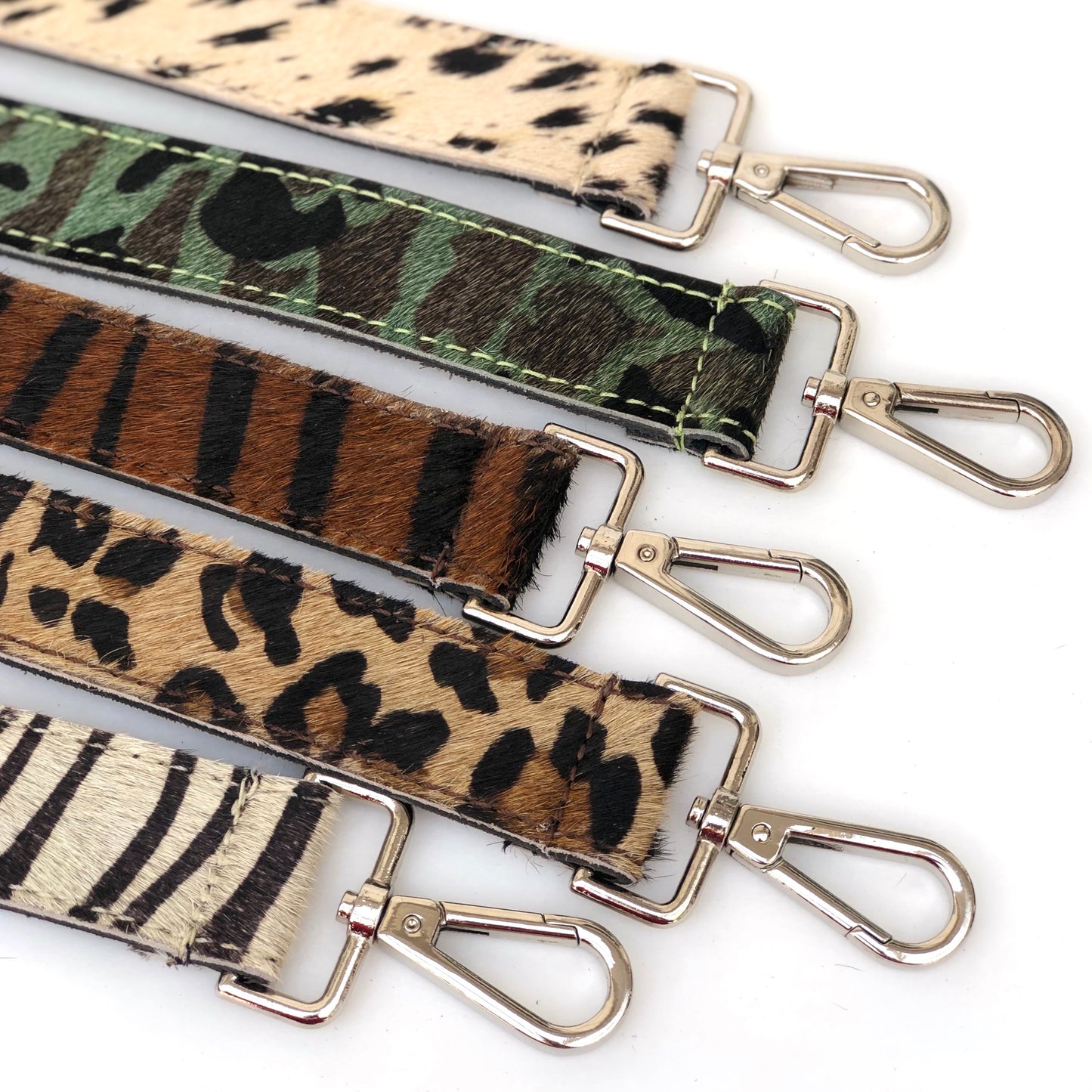 Five types of Animal print bag Replacement Straps