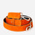 Neon Orange Hair On Hide Leather Crossbody Bag Replacement Strap