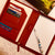 Pratico - leather A5 zip around Organizer #OS01 Red