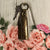 Metallic Rimor Tassel Key Ring CC16 Copper