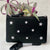 Personalised Glitter Stars Leather Clutch Bag LBR301-Multi-Stars