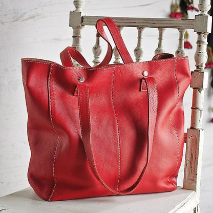 Genuine Leather Holly Tote Bag #LB48