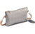 Metallic Rimor Apple Clutch Bag #LB76 pewter
