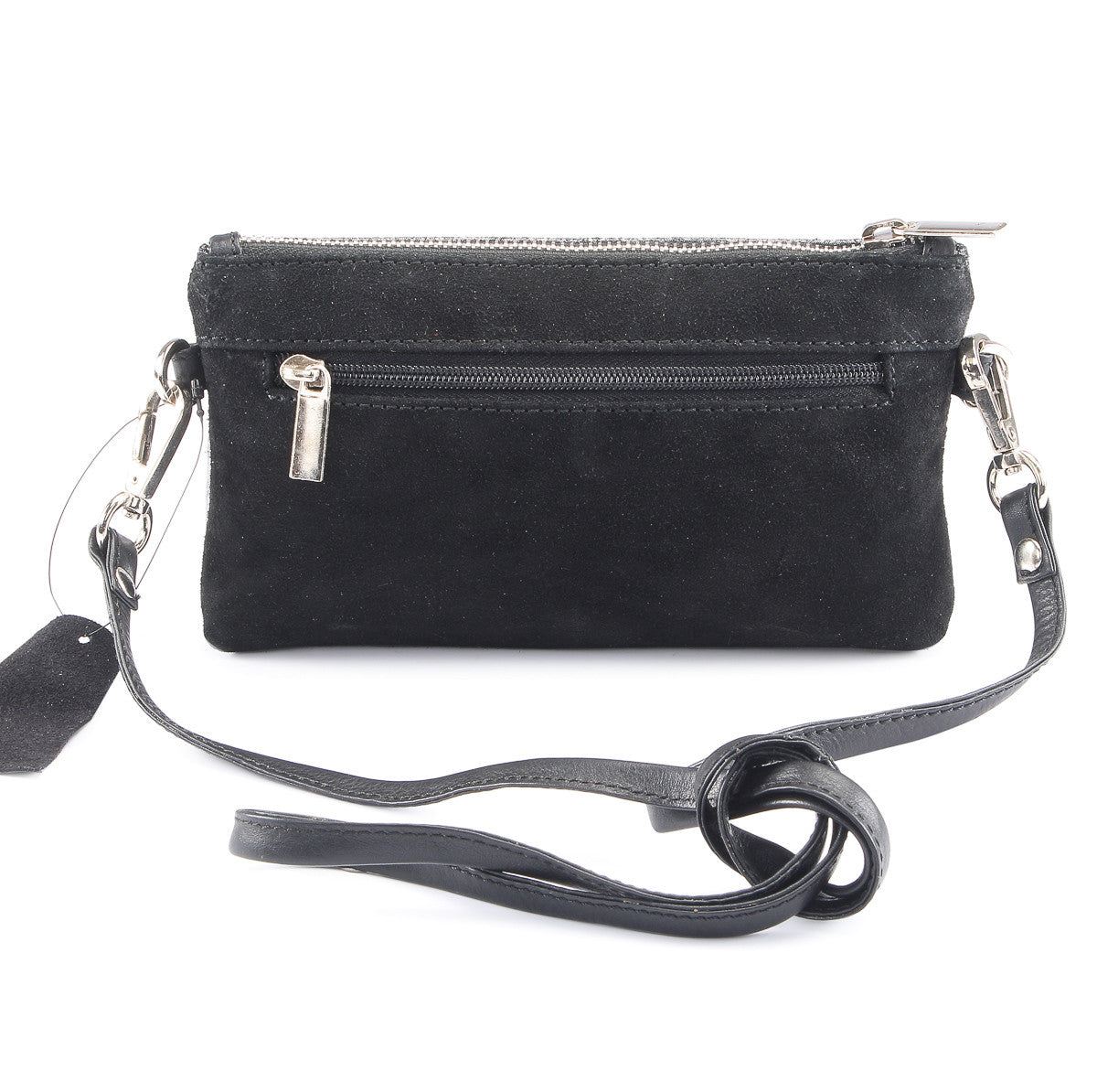 Metallic Rimor Apple Clutch Bag #LB76 black