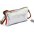 Metallic Rimor Apple Clutch Bag #LB76 silver
