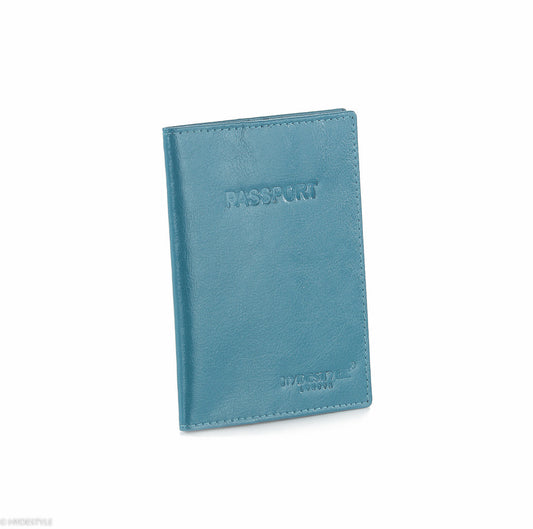 Trenz leather passport cover  #TW04 Teal