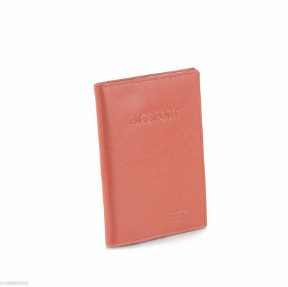 Trenz leather passport cover  #TW04 Orange