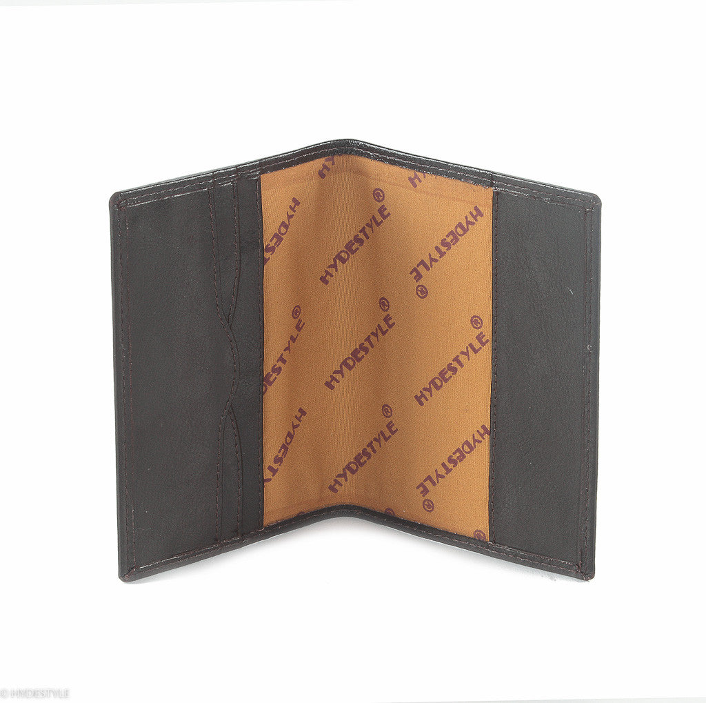 Trenz leather passport cover  #TW04 Black