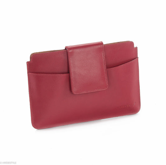 Trenz leather iPad oversize clutch #GC10 Yellow