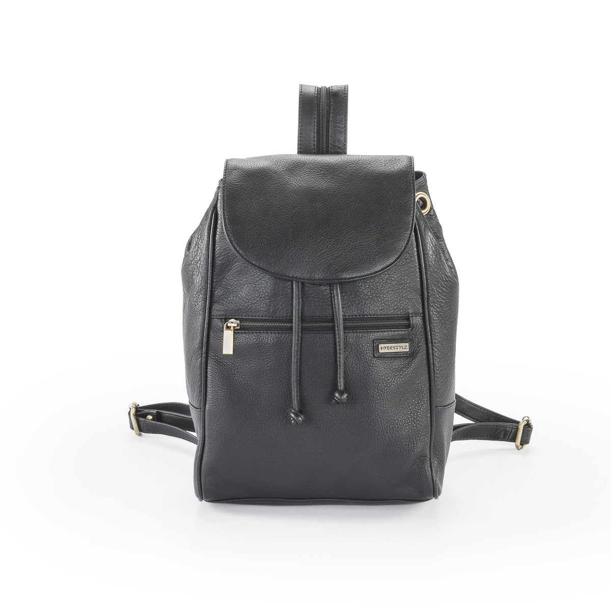 Pratico - piccolo leather backpack #UM35 Black